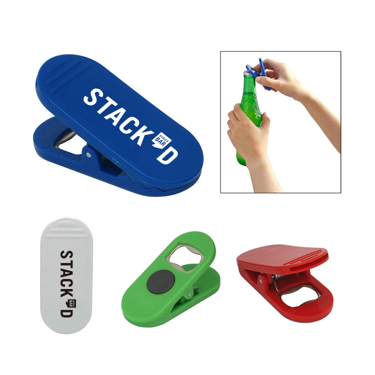 Memo Clip w/Bottle Opener and Magnet on the back 2