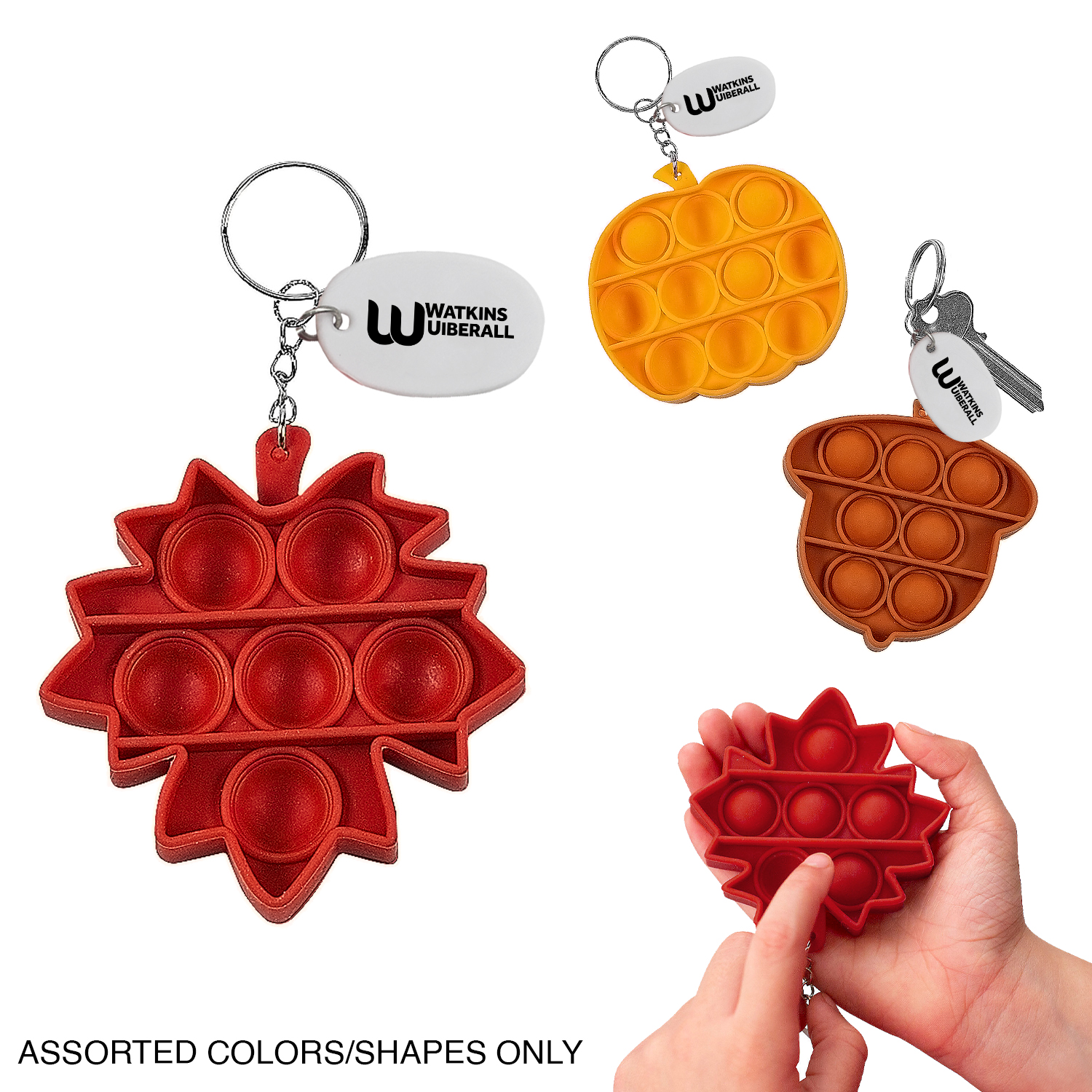 Autumn Fidget Keychain 1