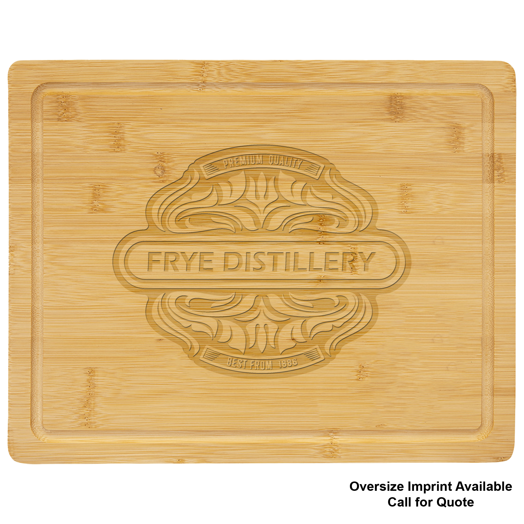 13" x 11" Bamboo Cutting Board with Juice Groove 3