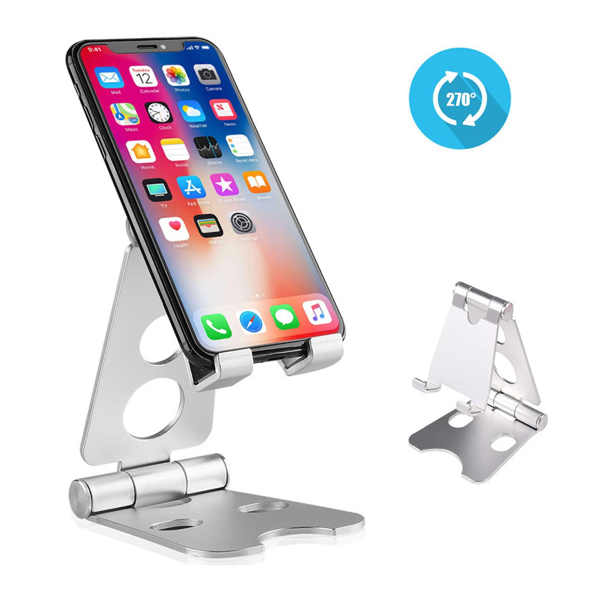 Adjustable Cell Phone Stand,Desktop Cellphone Stand 4