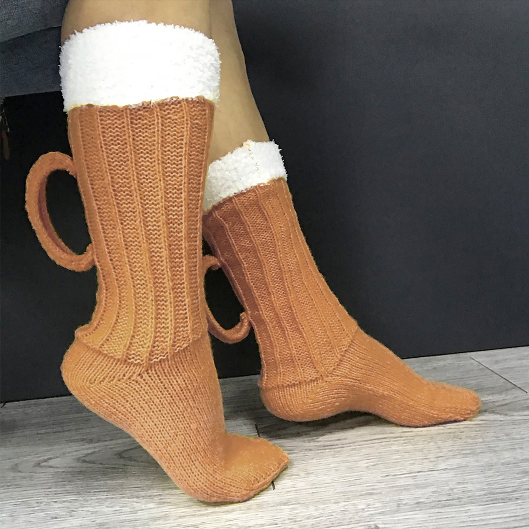Men's And Women's Fun Beer Socks 3