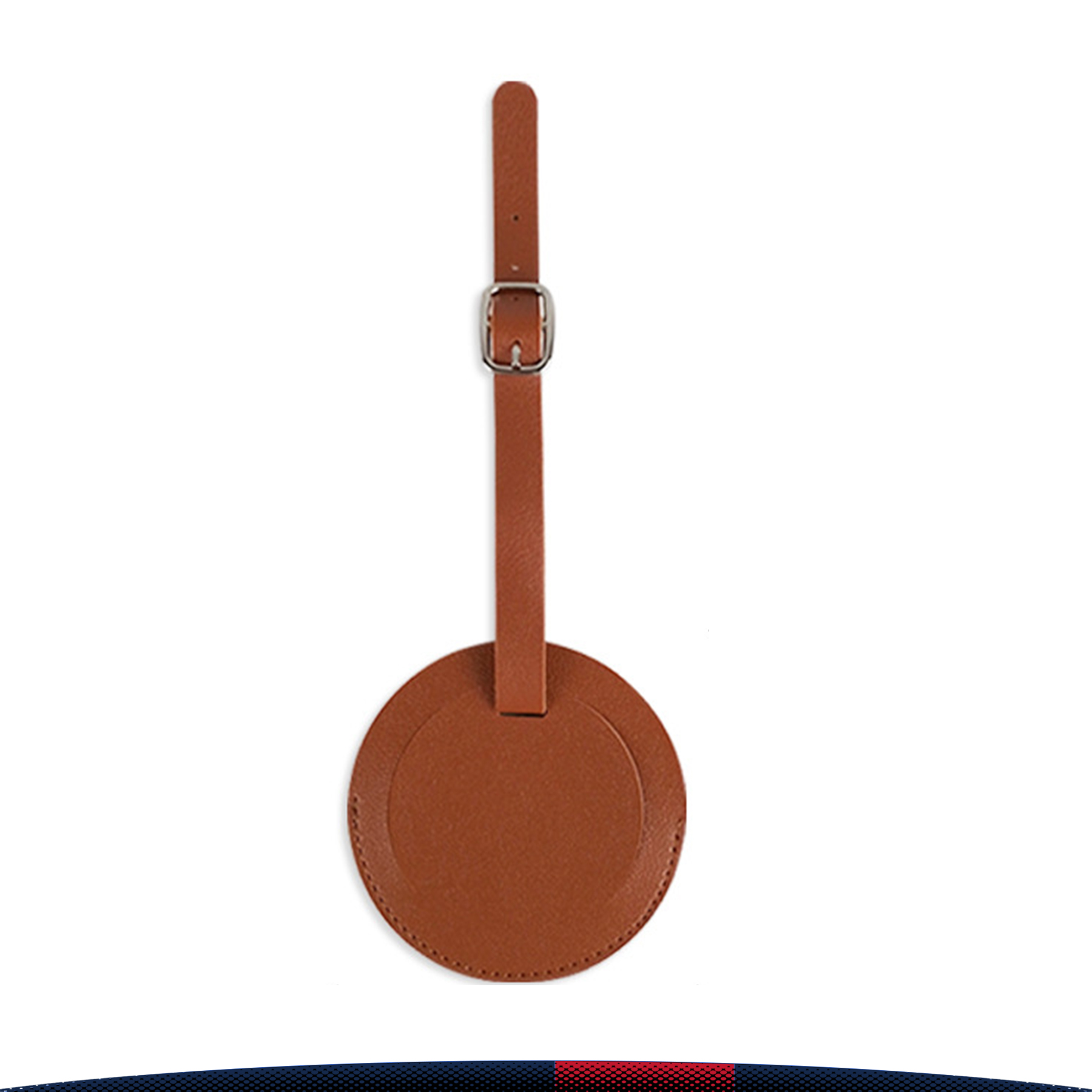Round PU Luggage Tag 4