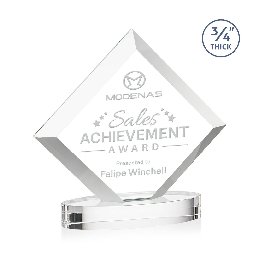 Belaire Award on Alberton Base - Clear 3