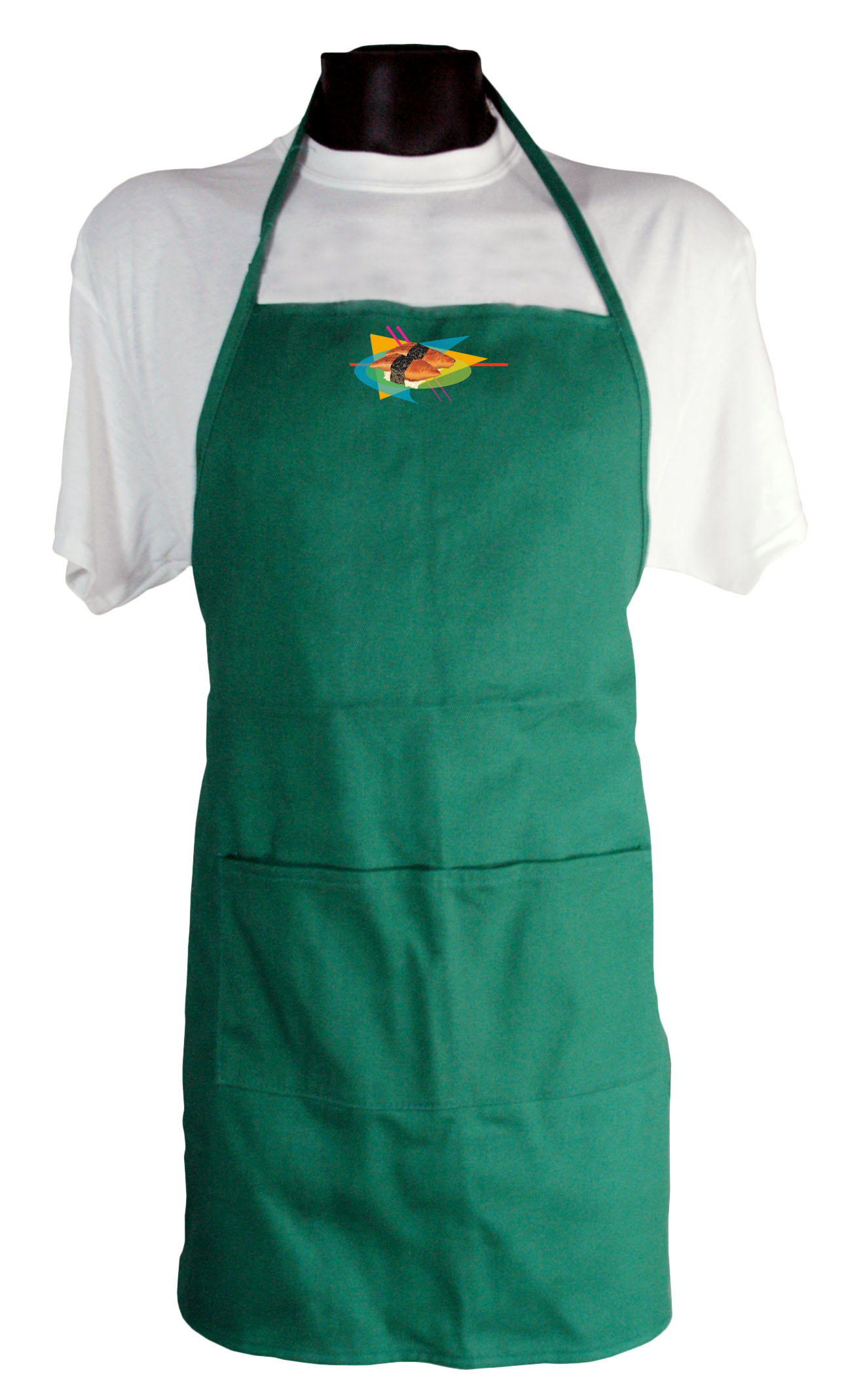 Heavy Cotton Bib Apron With Pockets 4