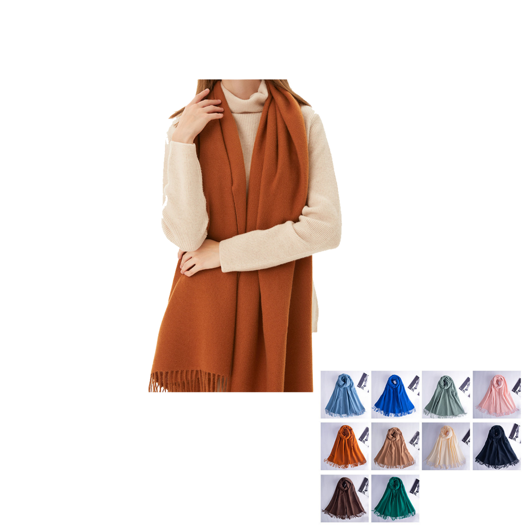Women Pashmina Scarf Cashmere Shawl