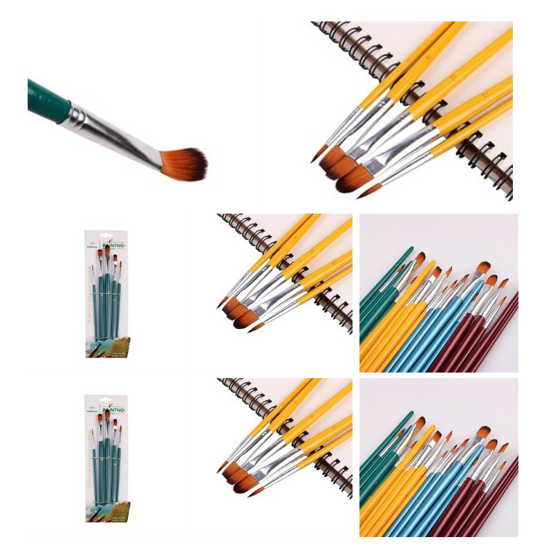 5pcs Paint Brushes for Watercolor Oil Acrylic Painting 1