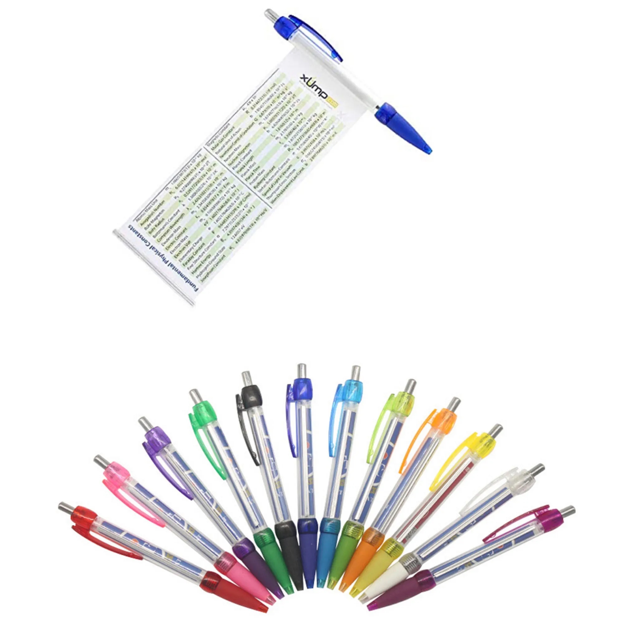 Retractable Pen with Pull Out Advertisement