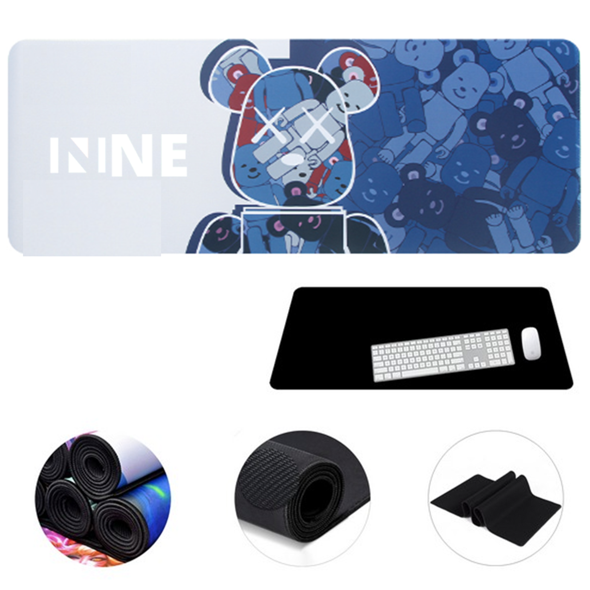 Large Mouse Pad 31.5 x 11.8 inch 100pcs