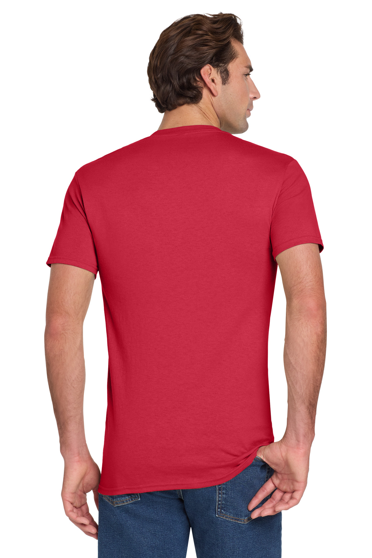 Jerzees - Dri-Power 50/50 Cotton/Poly Pocket T-Shirt. 29MP 41