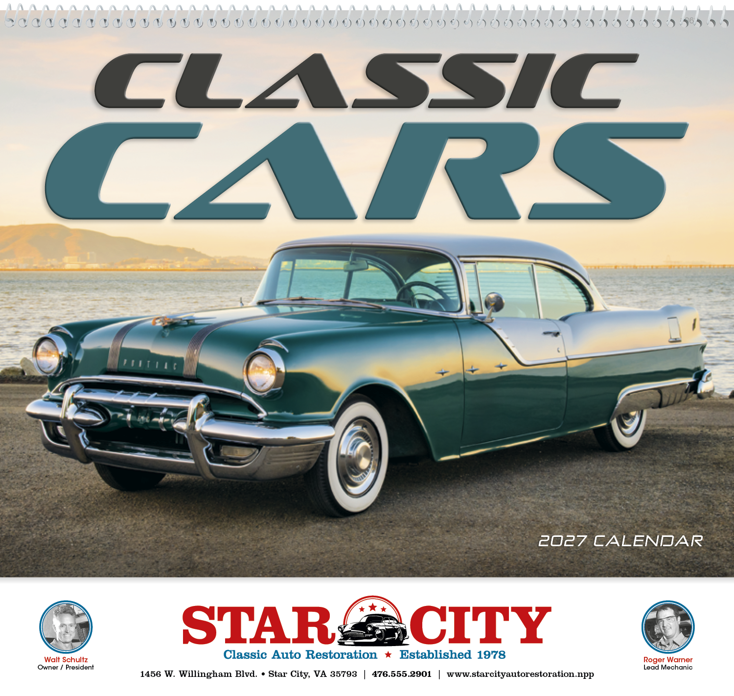 Triumph® Calendars Classic Cars Calendar 51