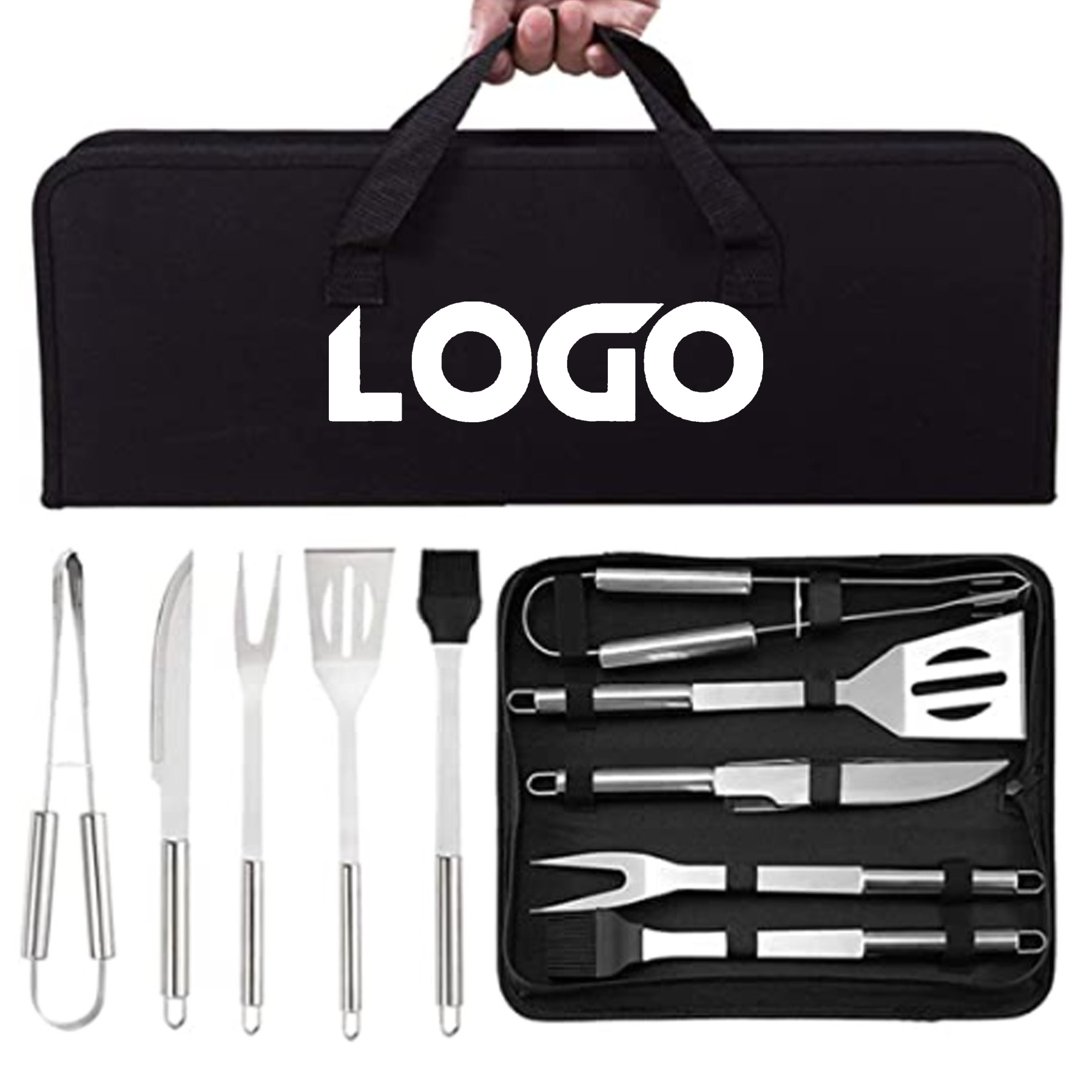Stainless Steel BBQ Tool Set
