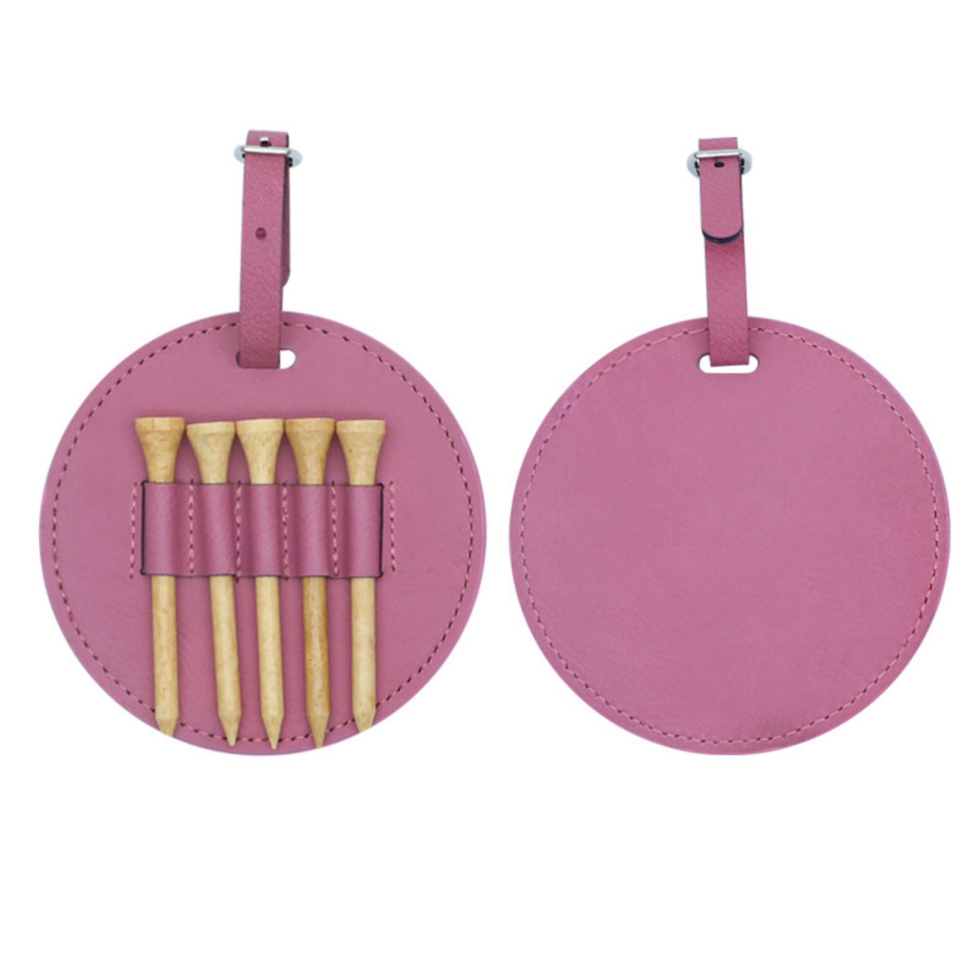 Golf Tee Holder With 5 Tees 3