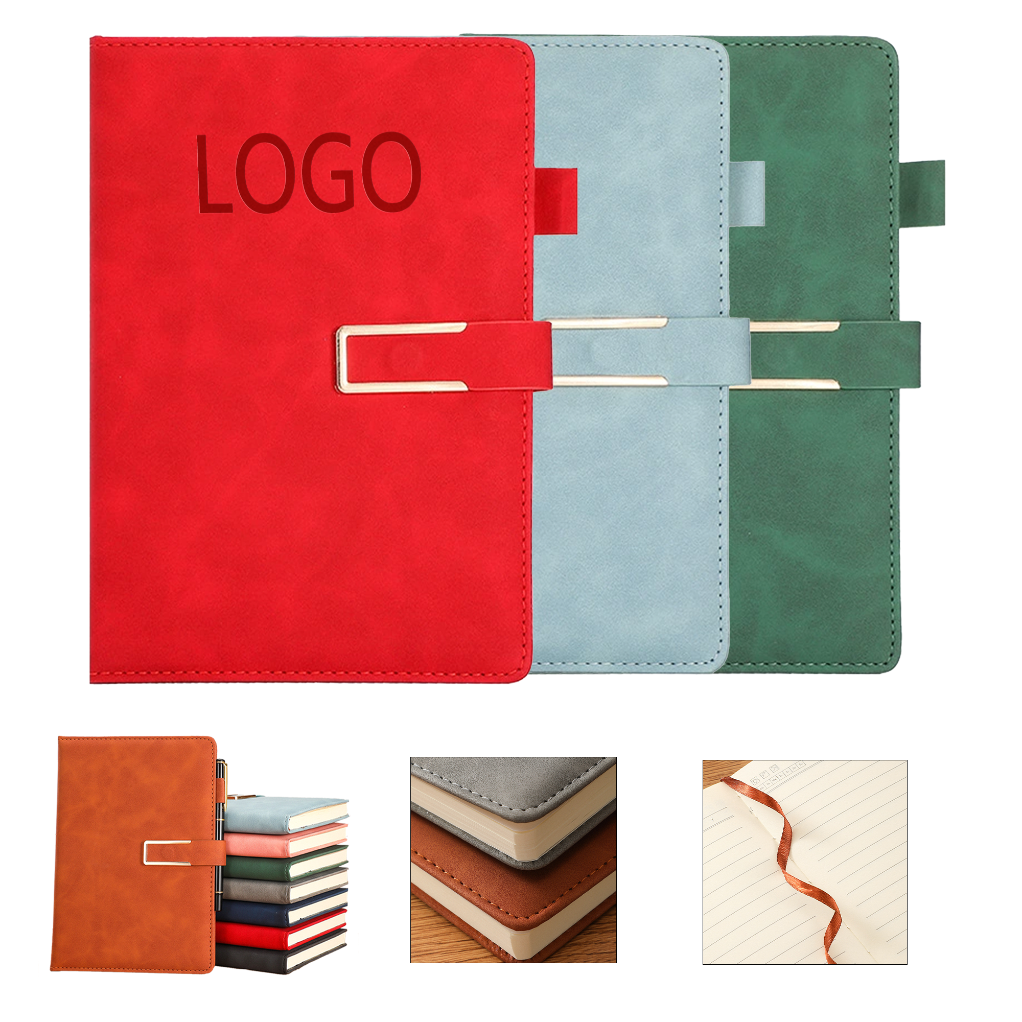 A5 Notebook with Pen Loop 4