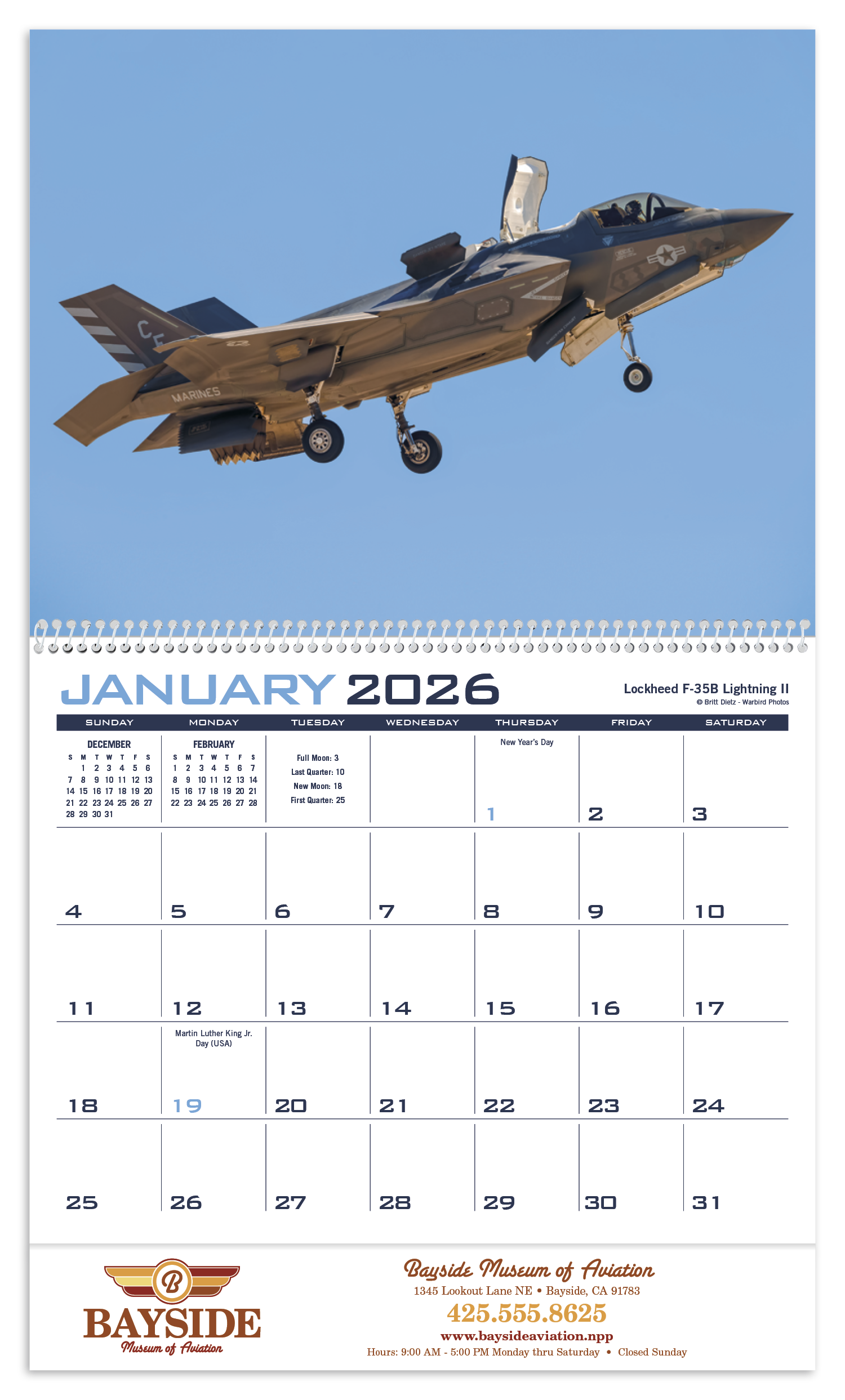 Triumph® Calendars Planes Calendar 29
