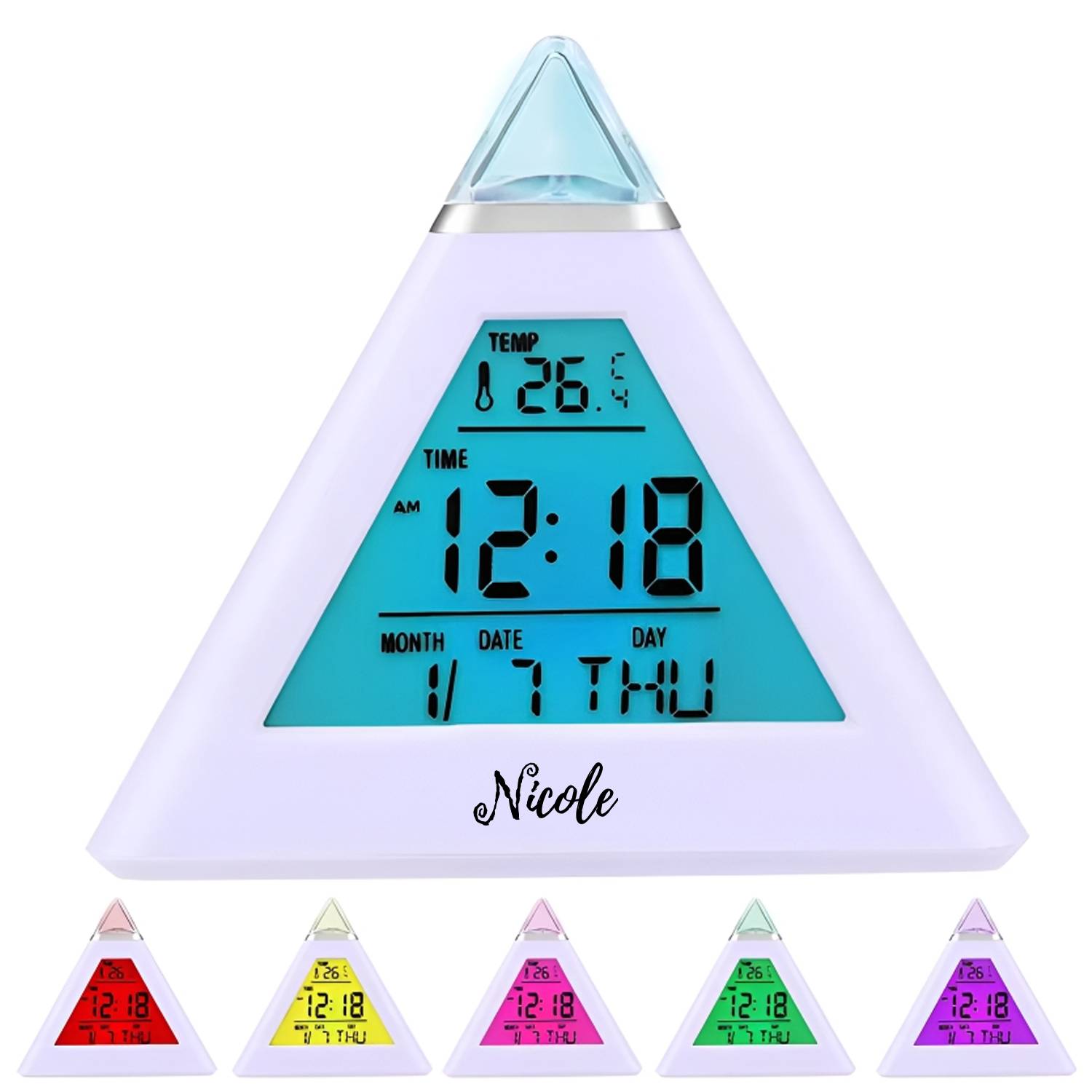 LED Digital Alarm Clock 2