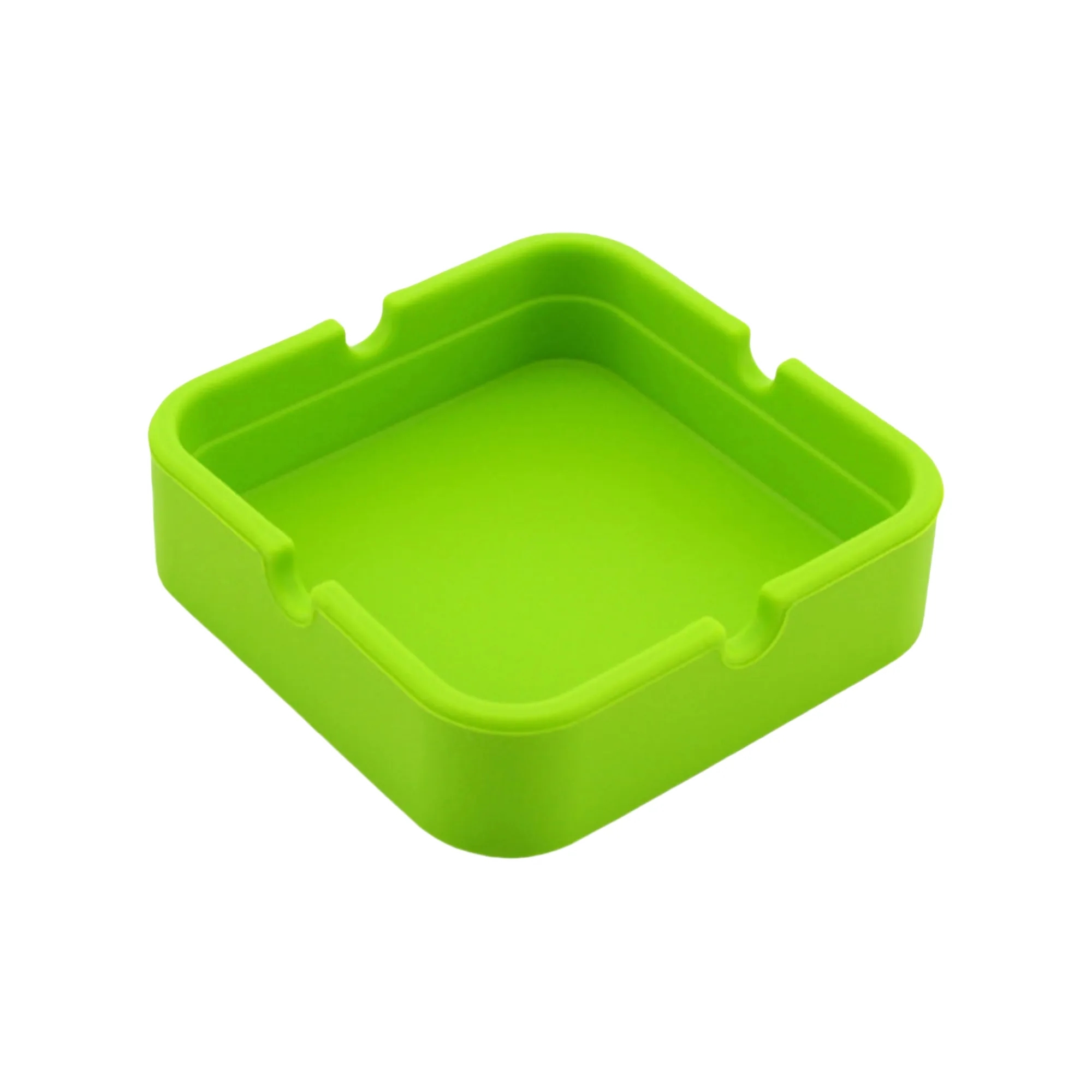 Silicone Square Ashtray-Shatterproof & Heat-Resistant 9