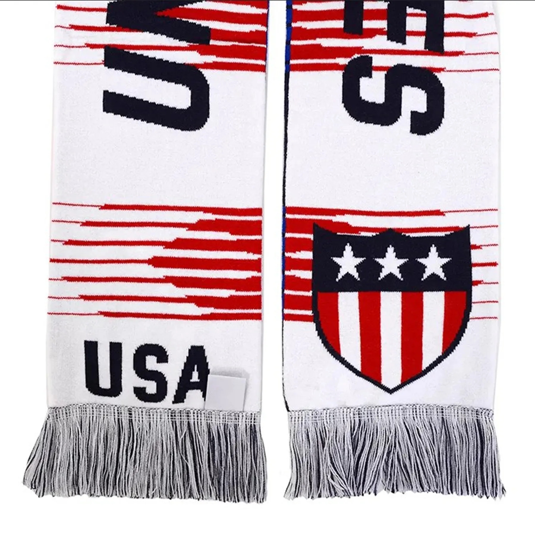 Custom Jacquard Scarf With Fringe MOQ100 2