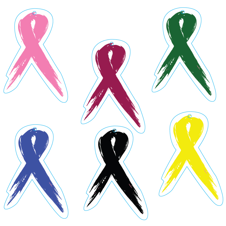 Ribbon Shape Custom Air Fresheners - Top 10 Scents 2