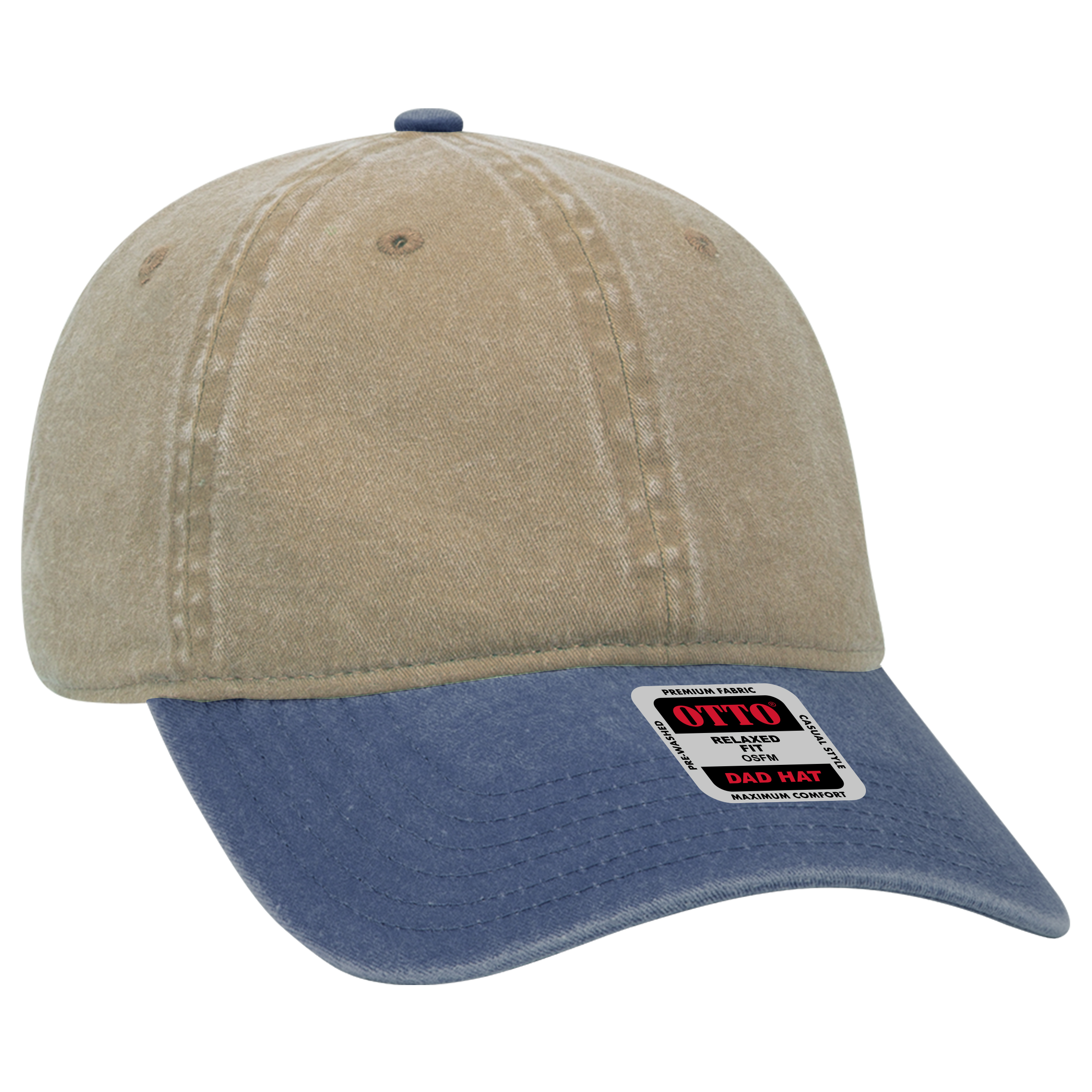 OTTO CAP® 6 Panel Low Profile Dad Hat 22