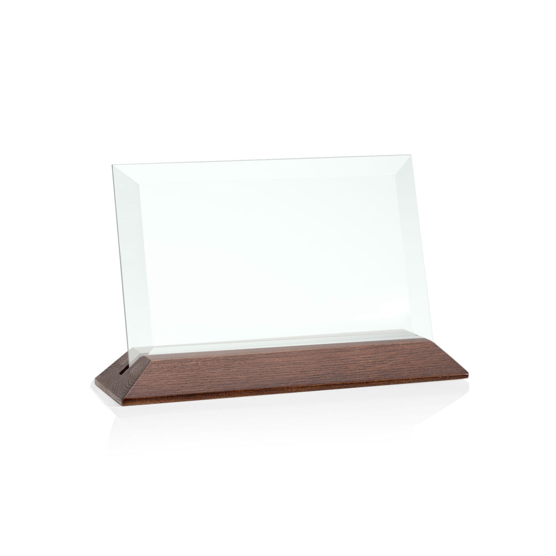Embassy Award - Jade/Walnut (Horiz) 12