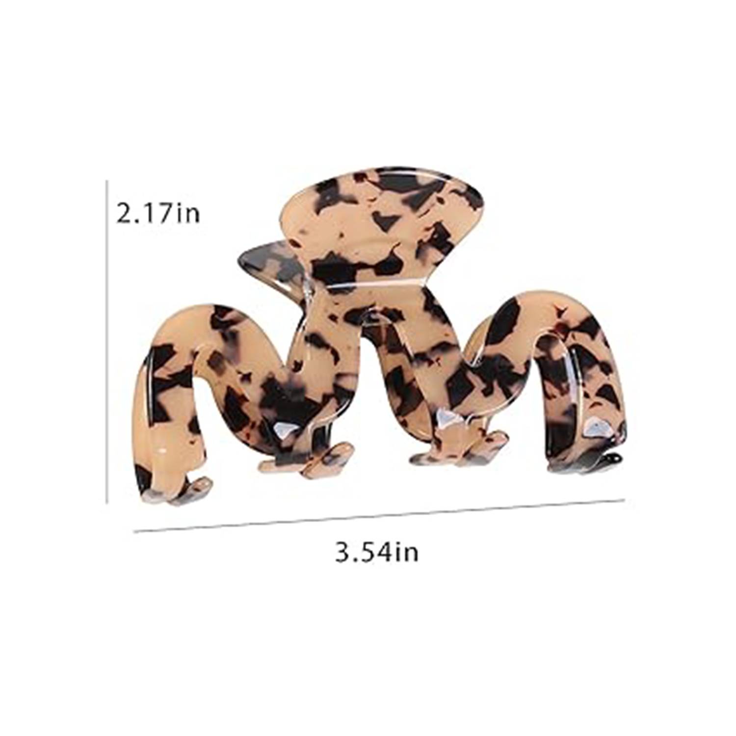 Multicolored Women's Hair Claw Clips 9