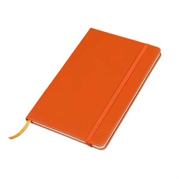 A5 Lined Hardcover Business Notebook with Strap 7