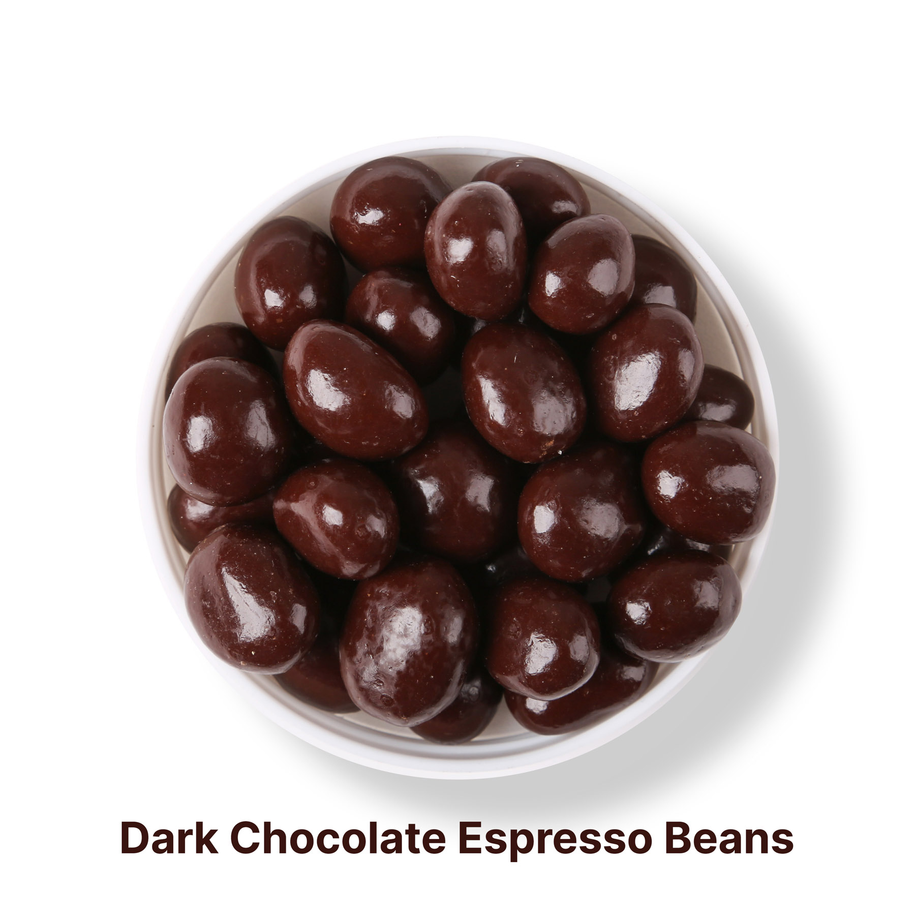 Dark Chocolate Espresso Beans : Large Jar 7