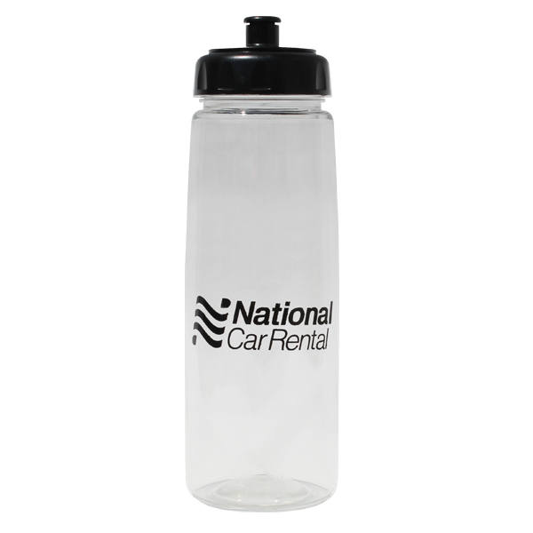 30 oz. Poly-Saver PET Bottle with Push 'n Pull Cap 6