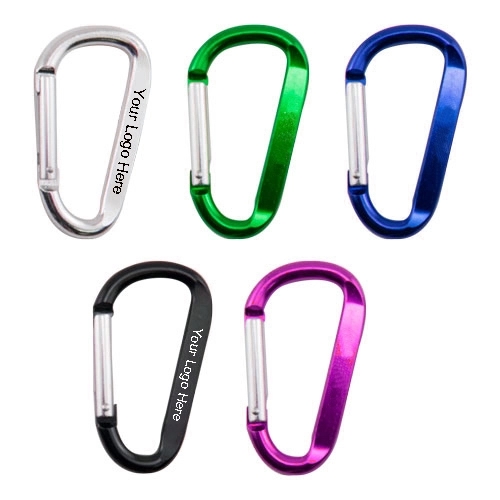 Promotional Aluminum 2.3" Carabiners 1