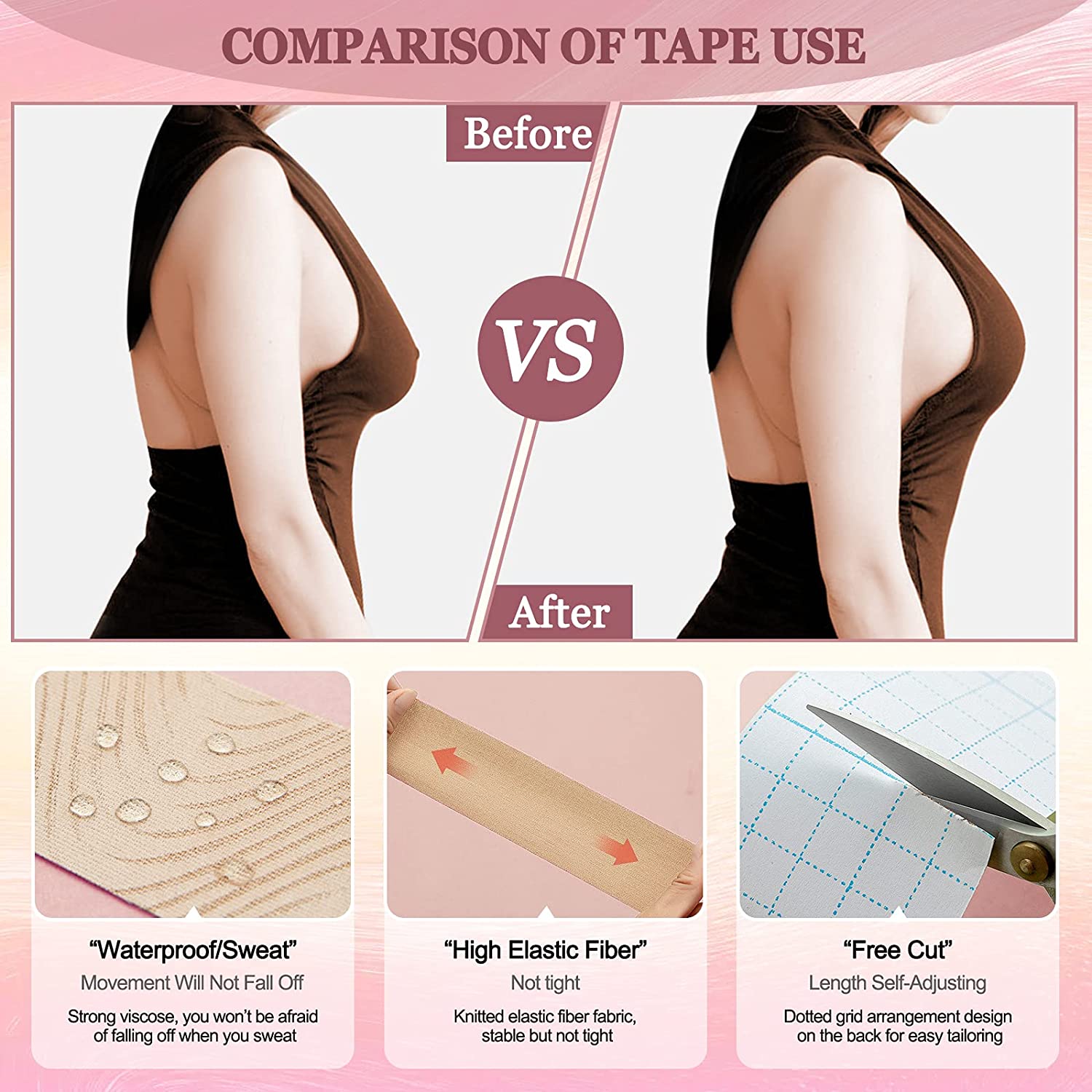 Boob Tape Fashion Bra Alternative 3