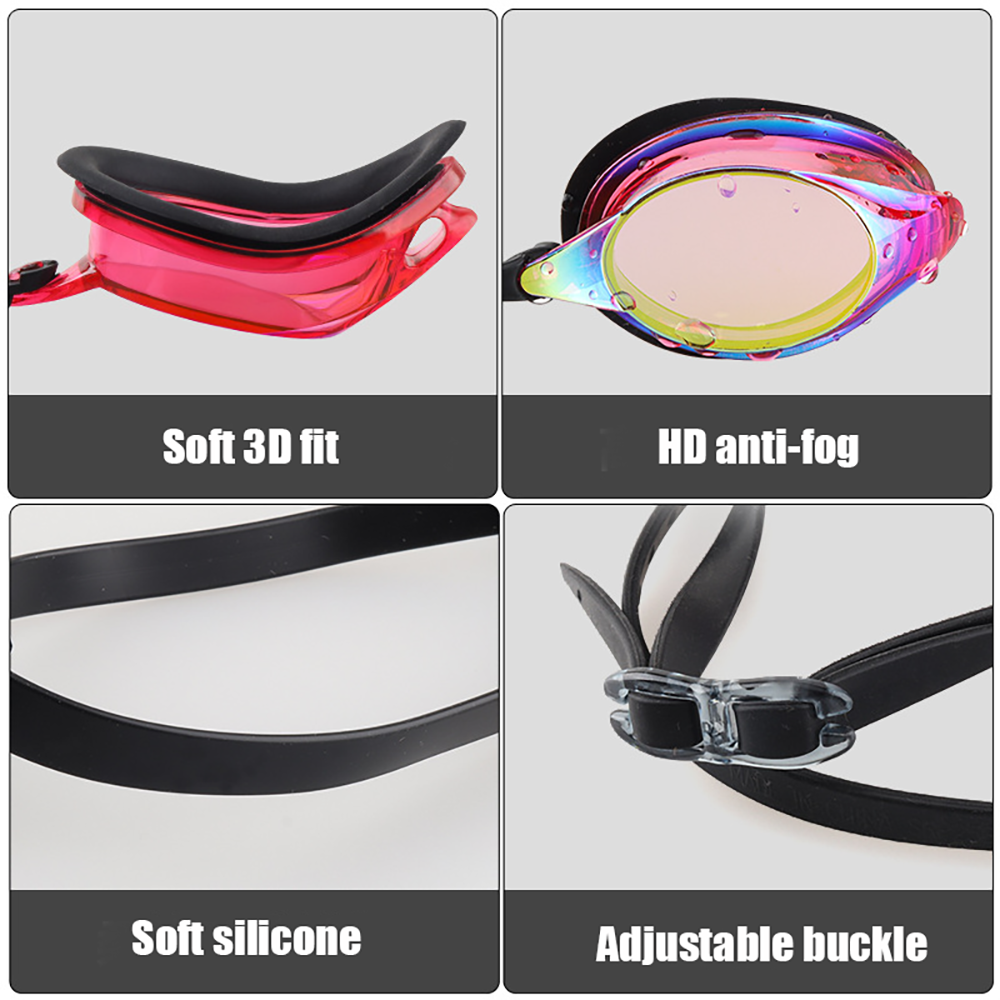 HD electroplating anti-fog glasses 1