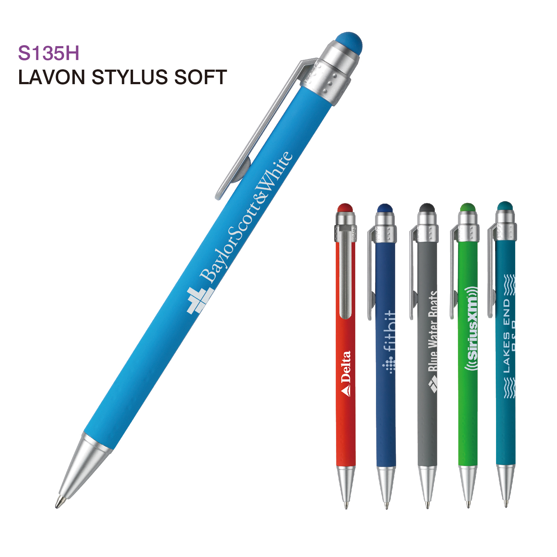 Lavon Soft Feel Stylus Pen