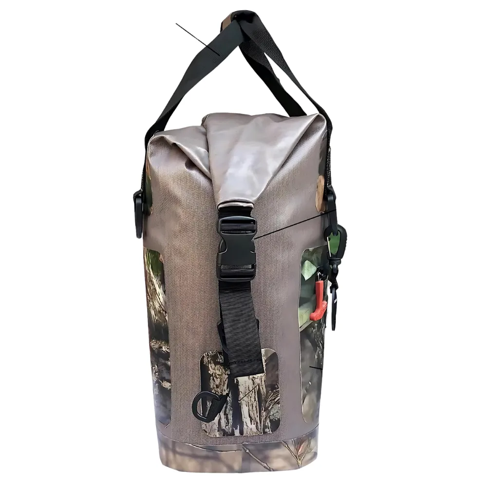 Roll Top Cooler Bag with Backpack Straps 3