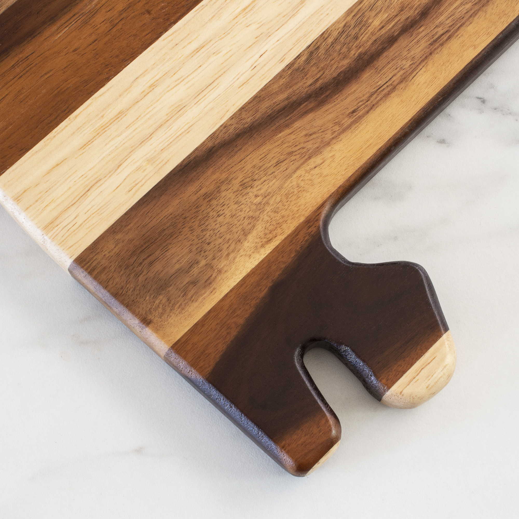 Rock & Branch® Shiplap Series Alabama State Shaped Wood Serving and Cutting Board 4