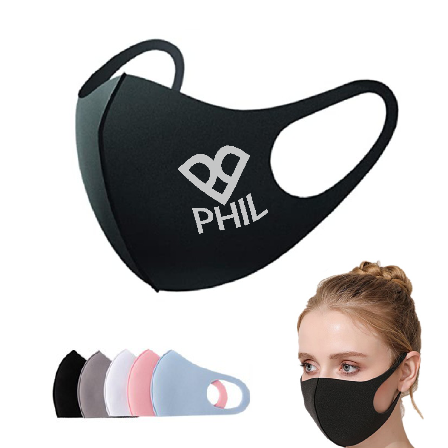 Reusable Stretch Face Masks 2