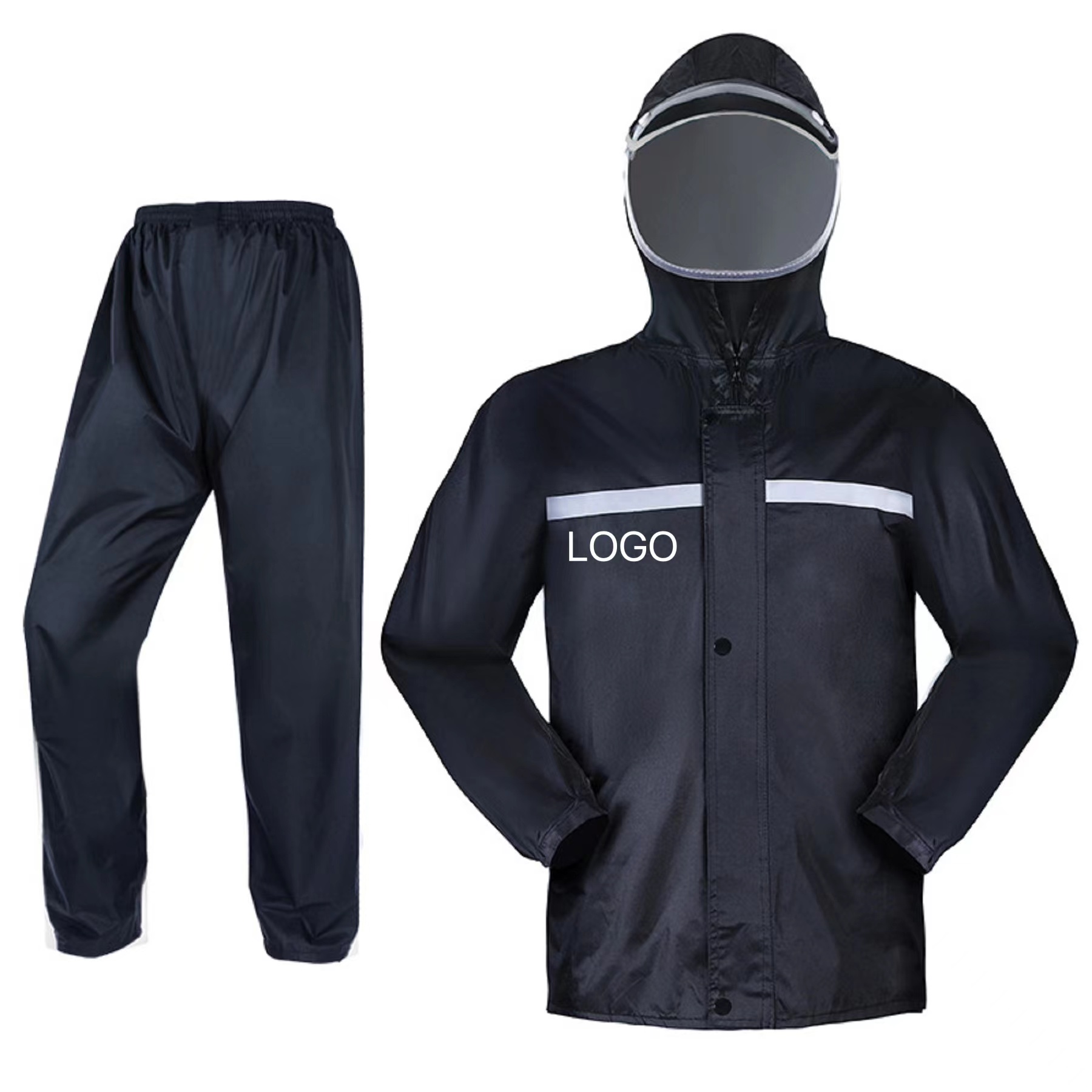 Split Raincoat Suit 2