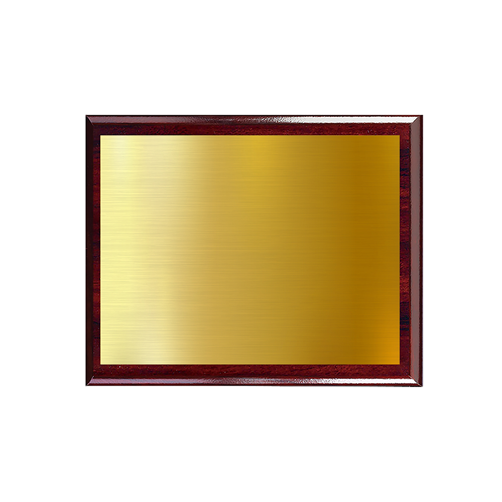 Heat infused Silver or Gold Plaque Award 5