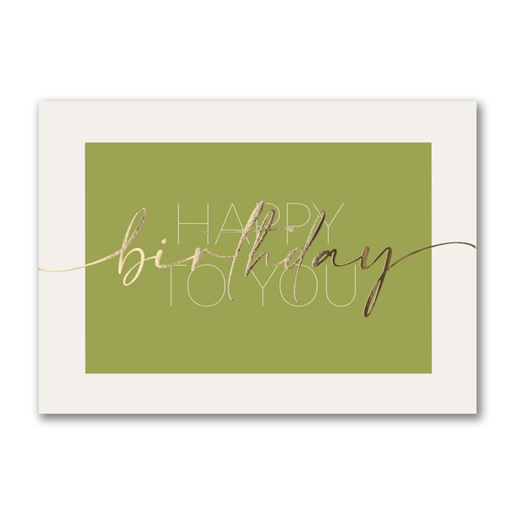 Birthday Greetings To You Card 1
