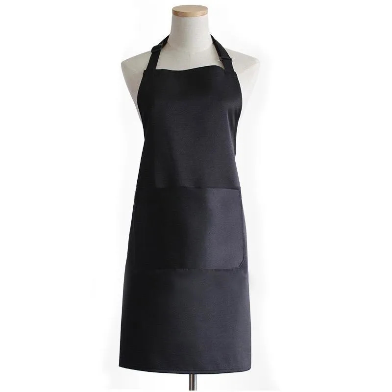 Unisex Aprons Adjustable Waterdrop Resistant with 2 Pockets 5