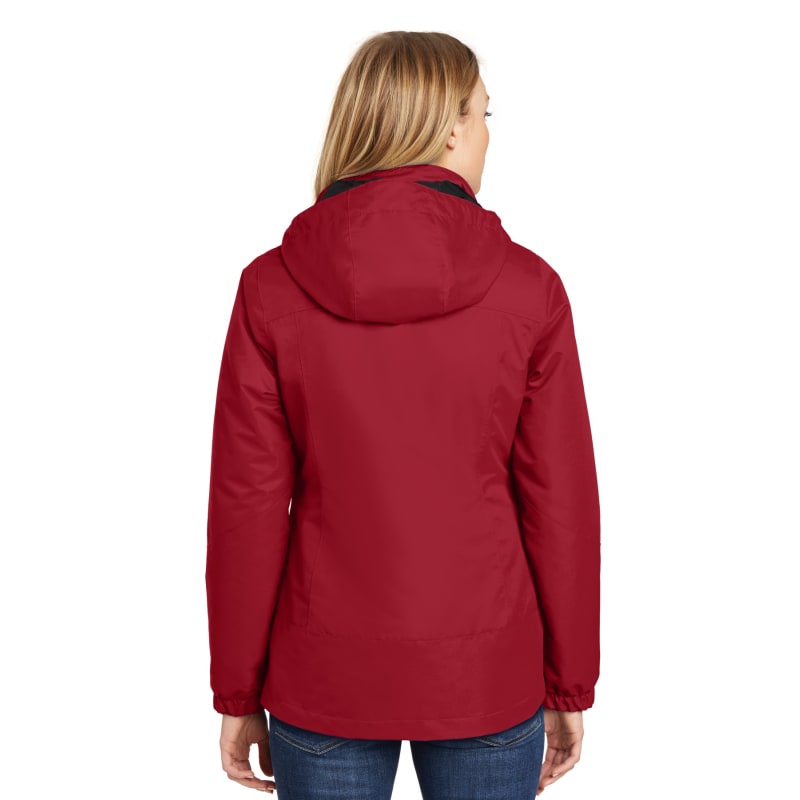 Port Authority Women's Vortex Waterproof 3-in-1 Jacket. 23