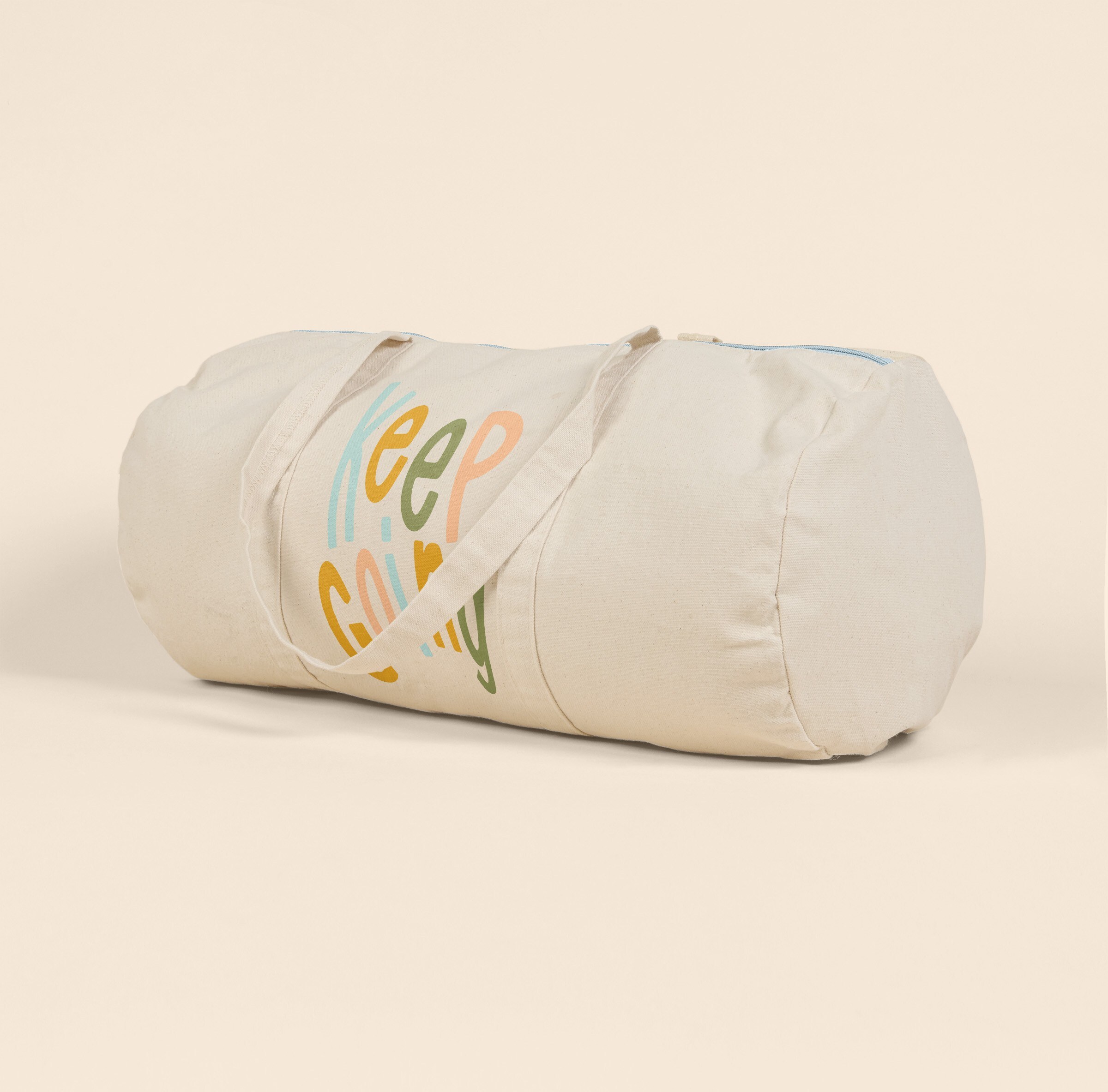 DARLING DUFFEL - NATURAL CANVAS - LARGE