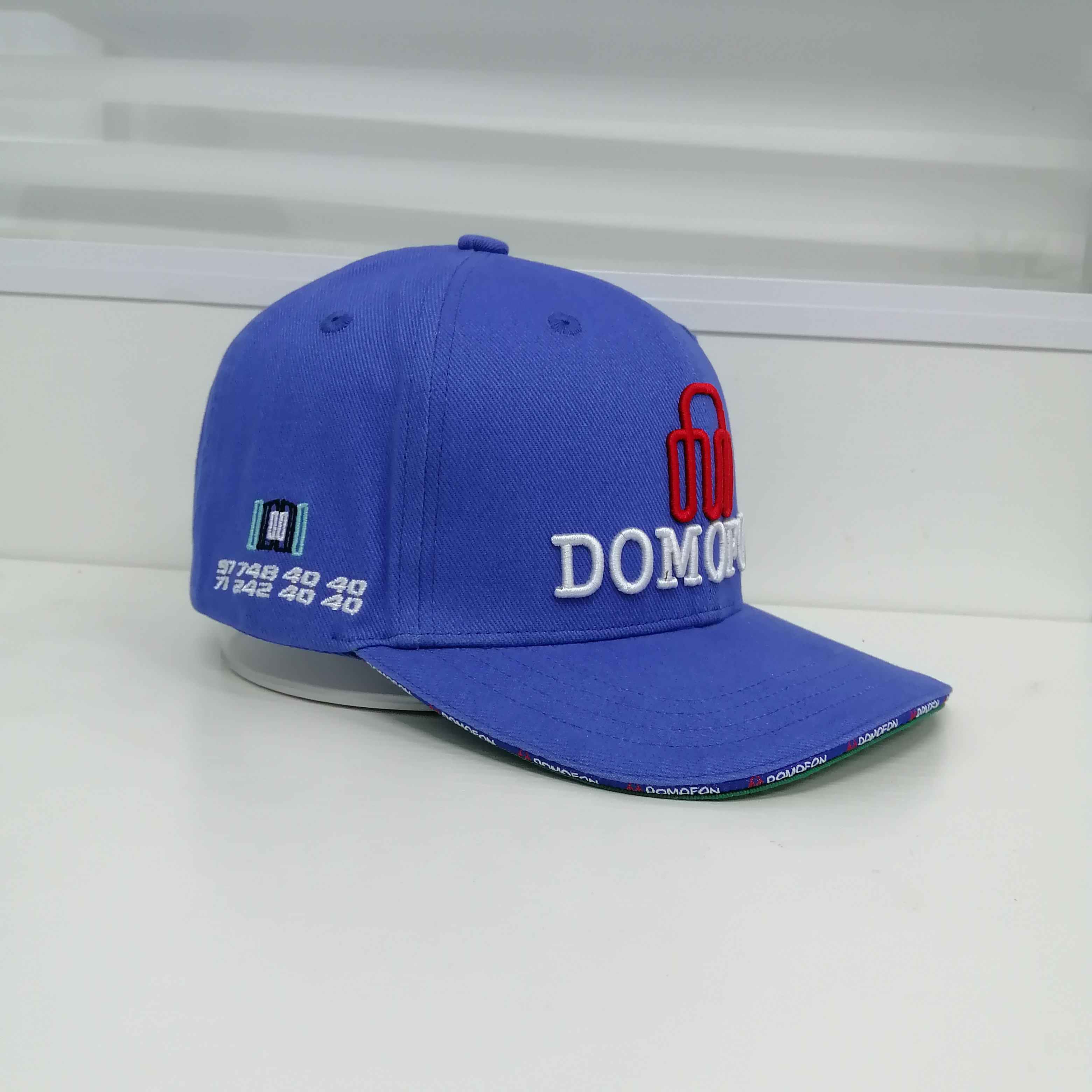 6 Panel 100% Cotton Baseball Cap 3