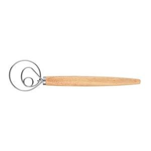 Dough Whisk With Wooden Handle 12