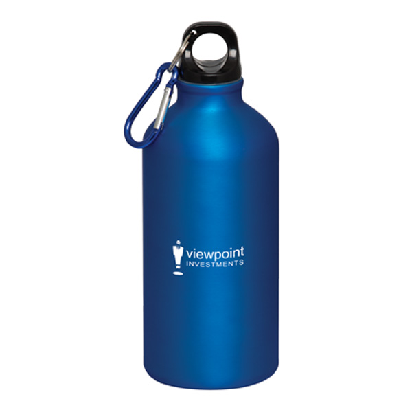 Duhrbray 500 Ml. (17 Fl. Oz.) Matte Finish Aluminum Bottle, custom water bottle with logo imprint 3
