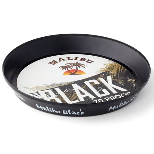 13" Round Serving Tray w/Decal 2