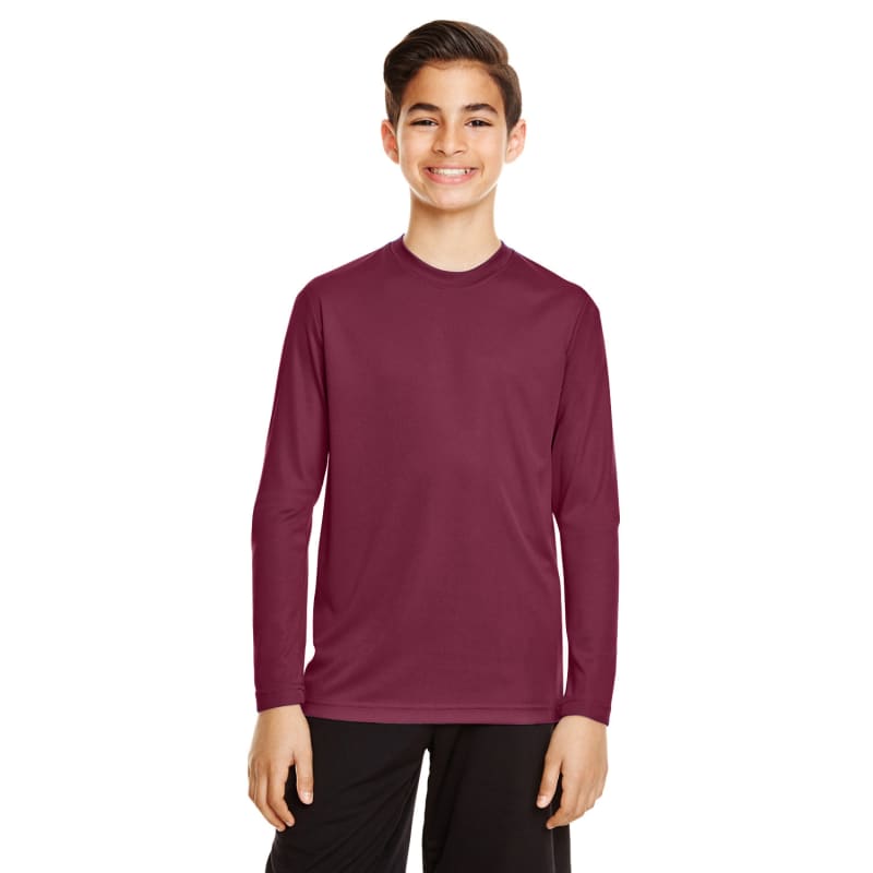 Team 365 Youth Zone Performance Long-Sleeve T-Shirt 21