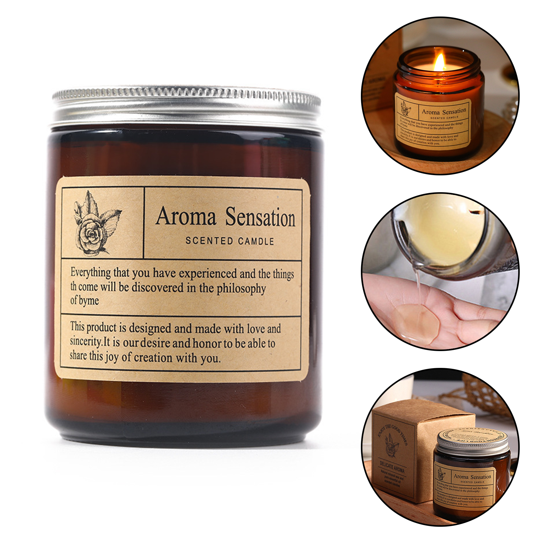 Soy Wax Candle 1