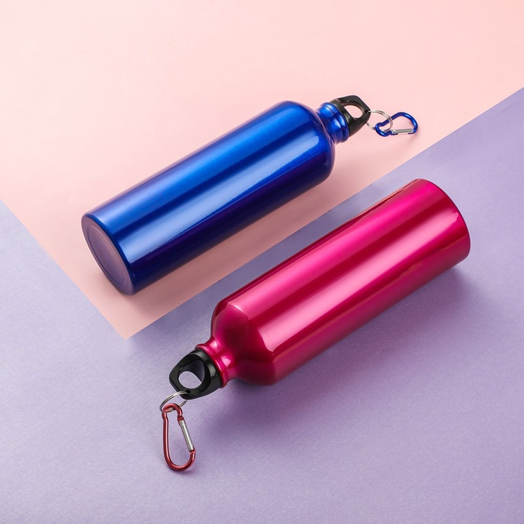 25Oz Leak Proof Traveler Reusable Aluminum Water Bottle, custom water bottle with logo imprint 4
