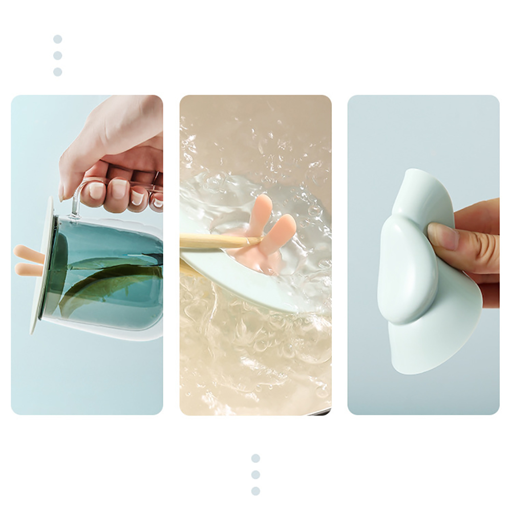 Creative Silicone Dustproof Cup Lid 5