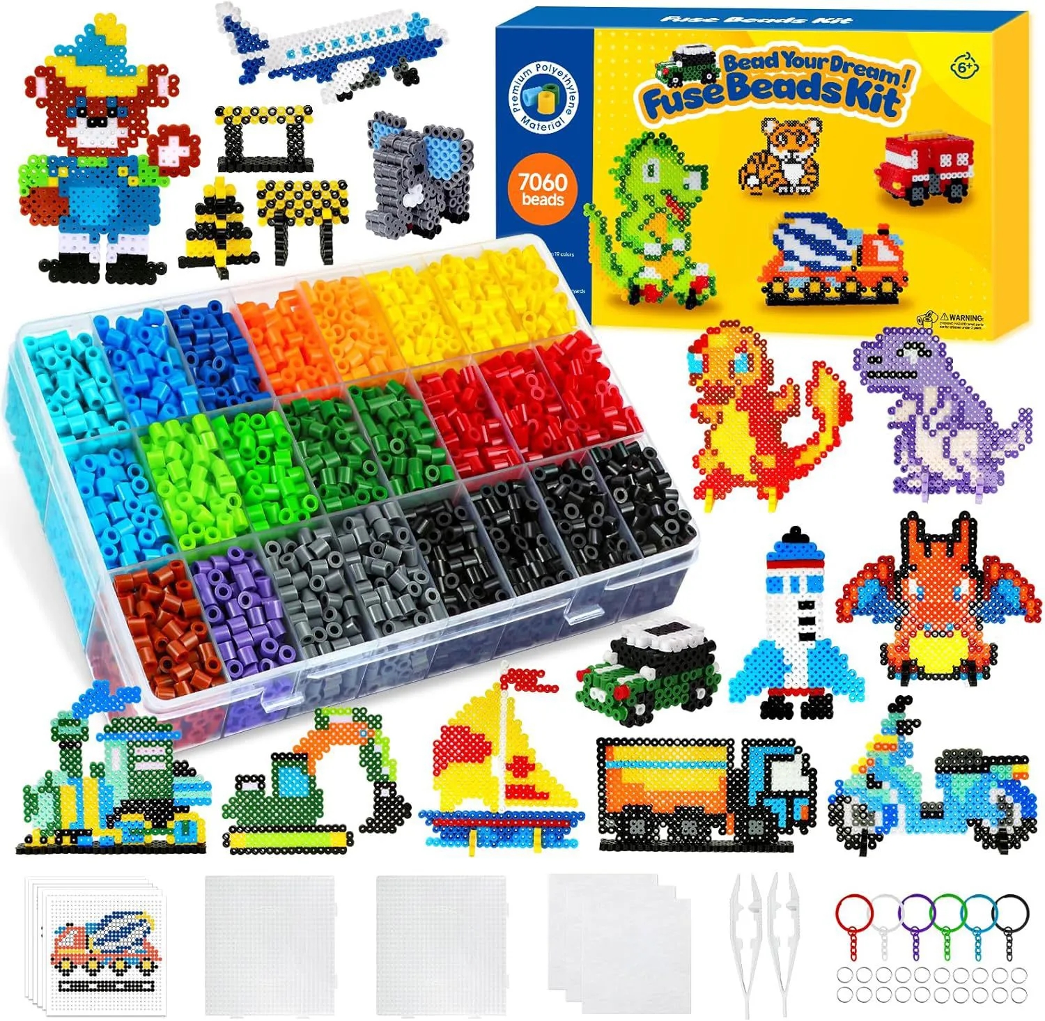 Fuse Beads Children's DIY Toy With Accessories 3